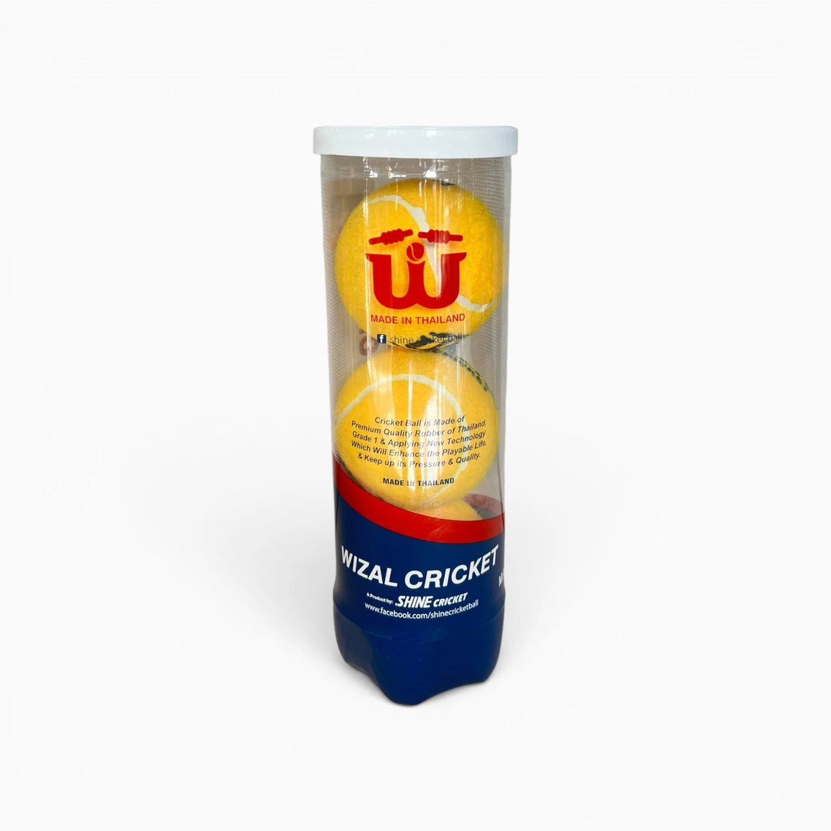 WIZAL Tennis Ball Pack of 3 – Imported Cricket Tennis Balls